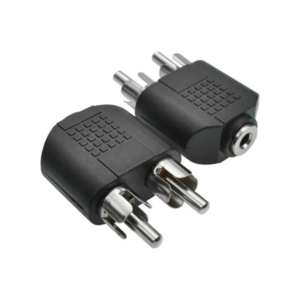 قسام صوت من F الى مخرجين RCA 3.5mm M